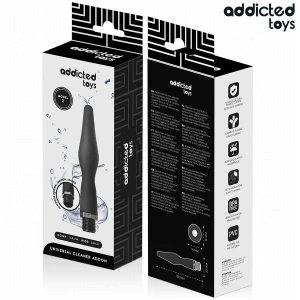 ADDICTED TOYS - PULITORE ANALE CON ADATTATORE UNIVERSALE MODELLO 2